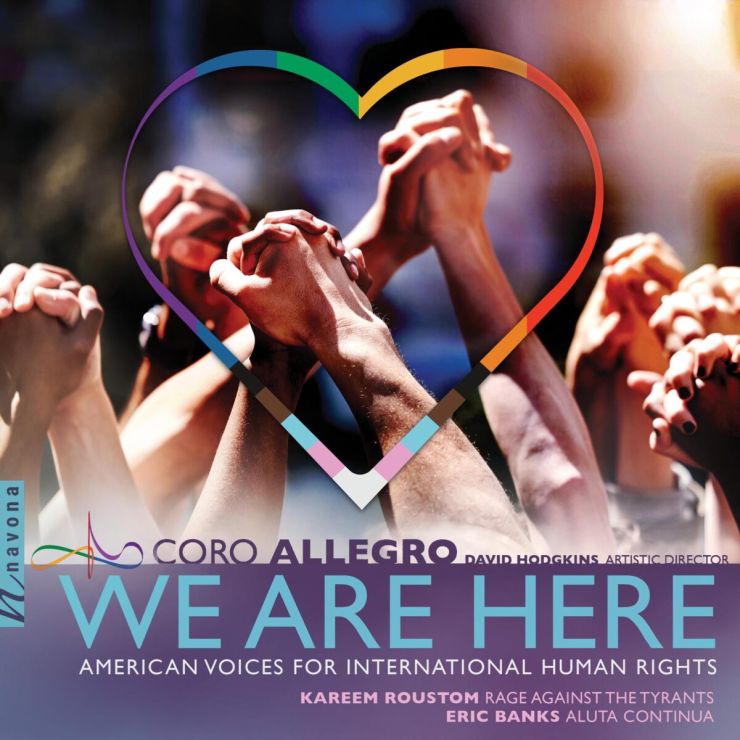 CORO ALLEGRO: WE ARE HERE Album Cover